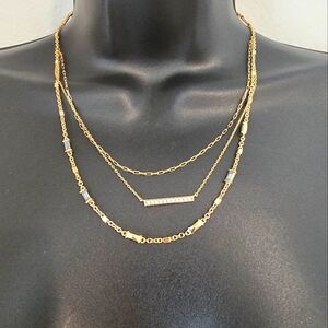 Kendra Scott Addison Multi Strand Necklace Gold